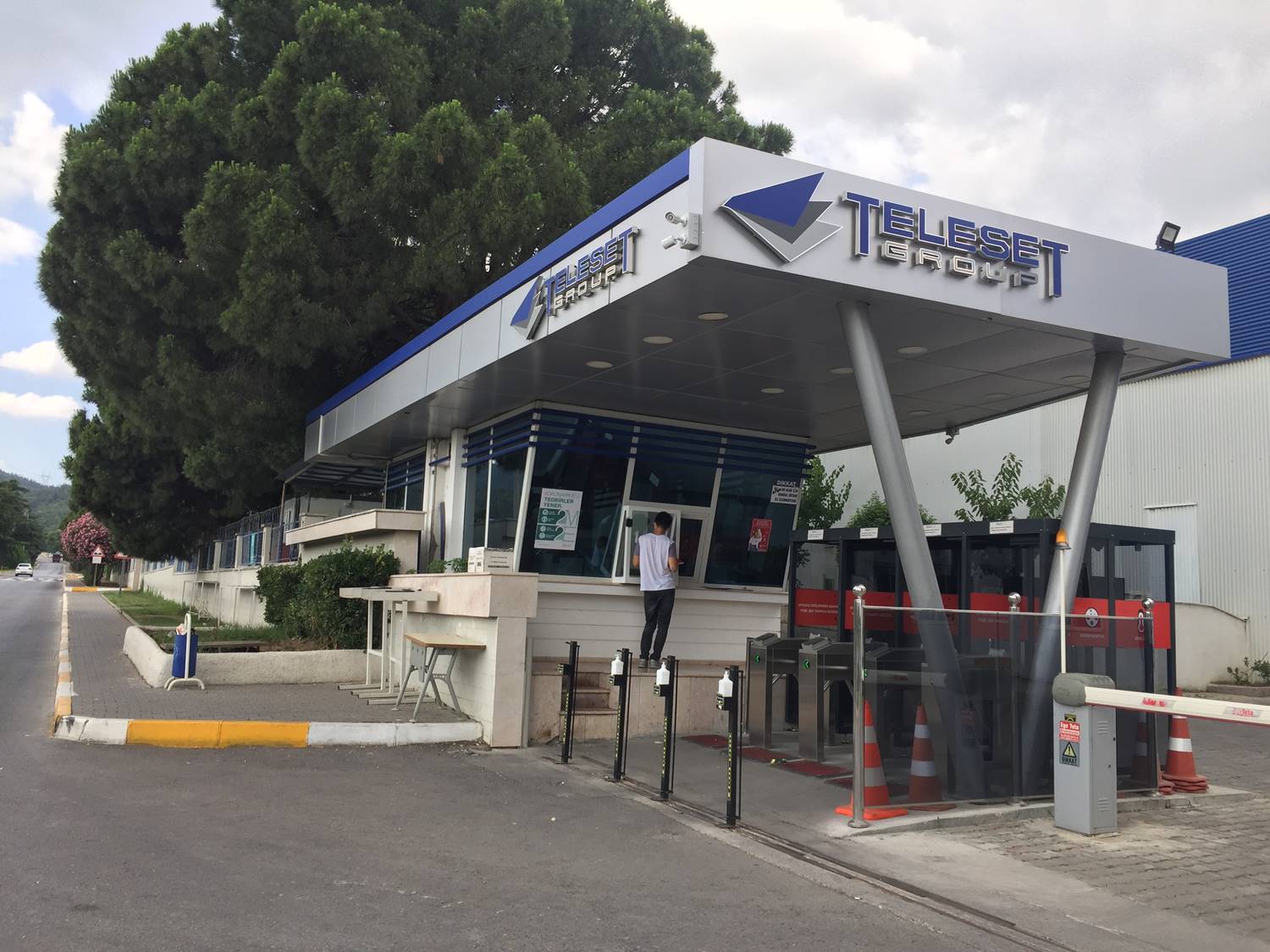 Teleset Güvenlik Binası Projemizi Tamamladık.